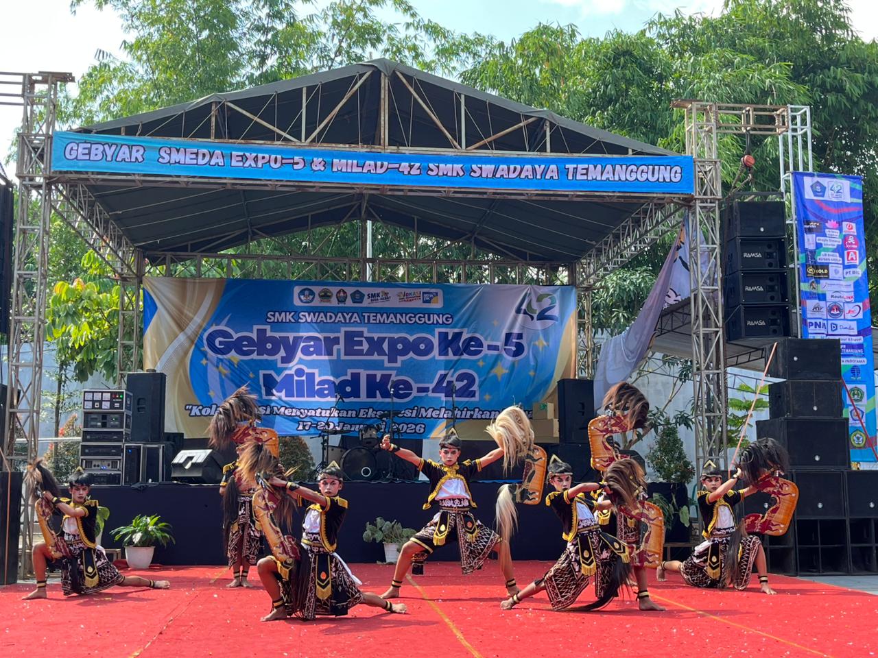 Milad ke-42 SMK Swadaya Temanggung dan Expo ke-5 Berlangsung Meriah, Dihadiri Bupati Temanggung